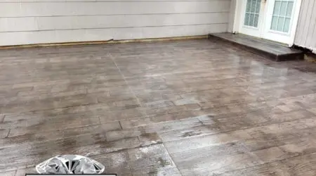 Stamped Concrete Patio