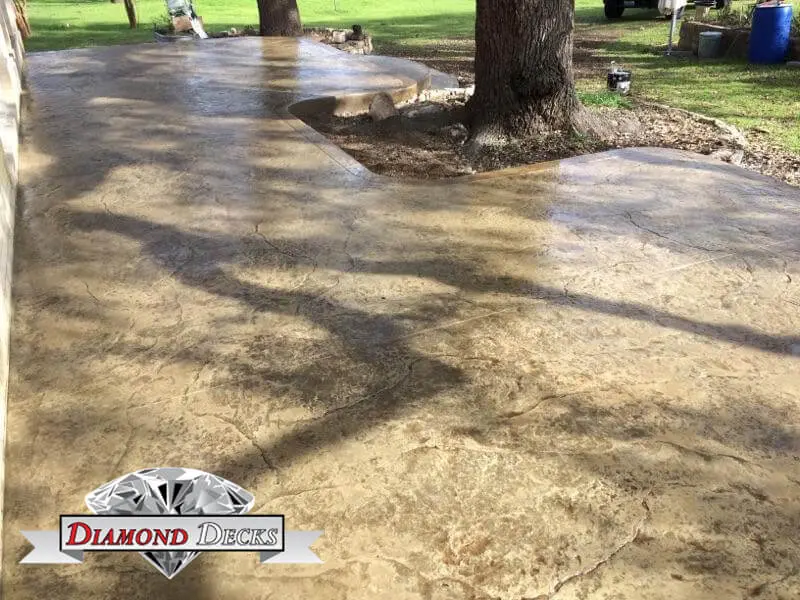 Stamped Concrete Patio