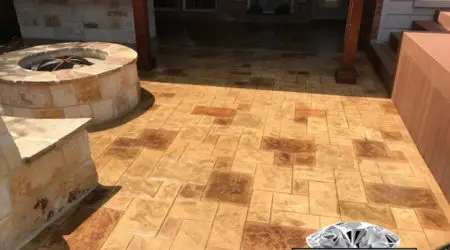 Stamped Concrete Patio
