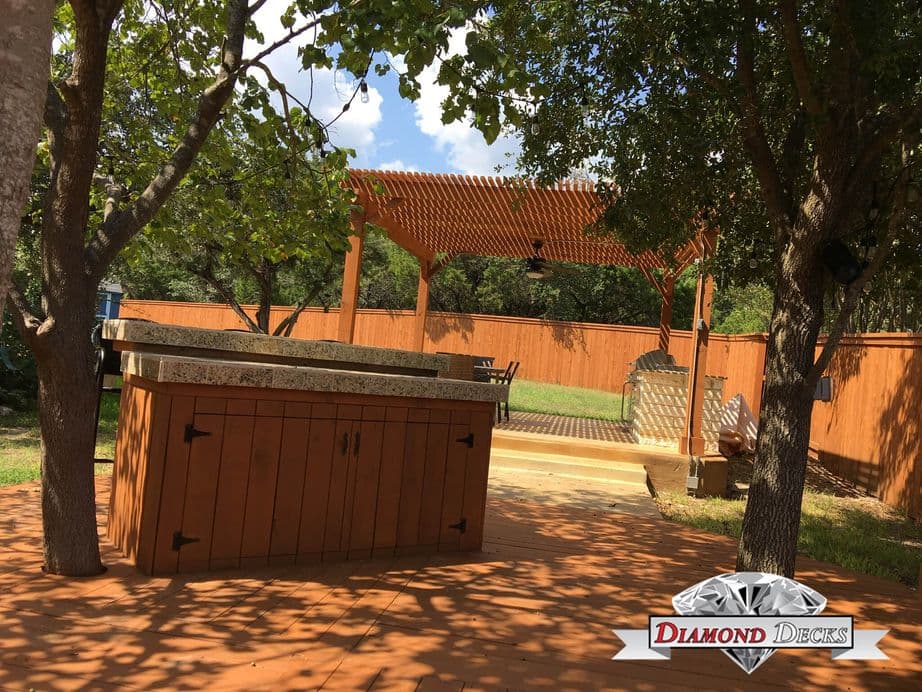 Backyard pavilion