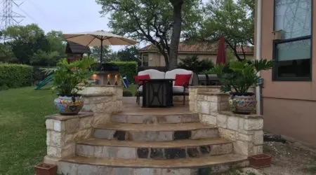 Stamped Concrete Patio