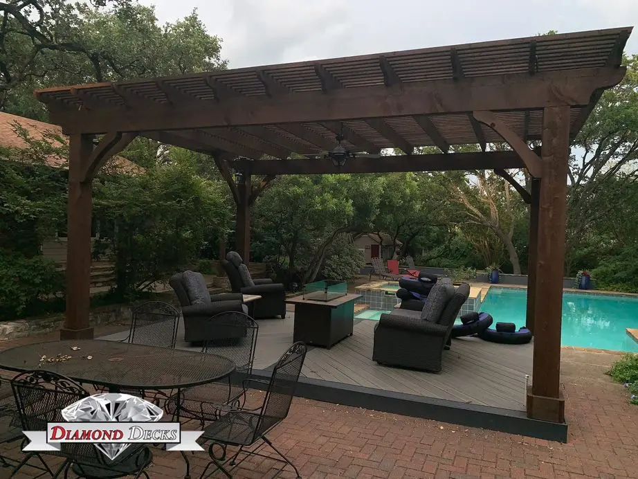 Backyard pavilion
