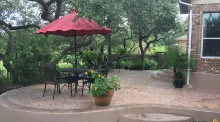 Stamped Concrete Patio