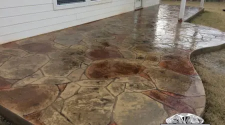 Stamped Concrete Patio