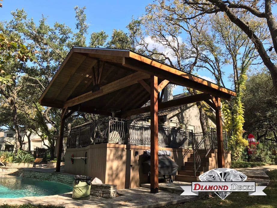 Backyard pavilion