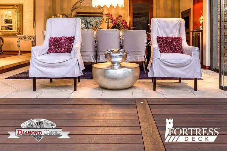 Backyard Deck and Furniture