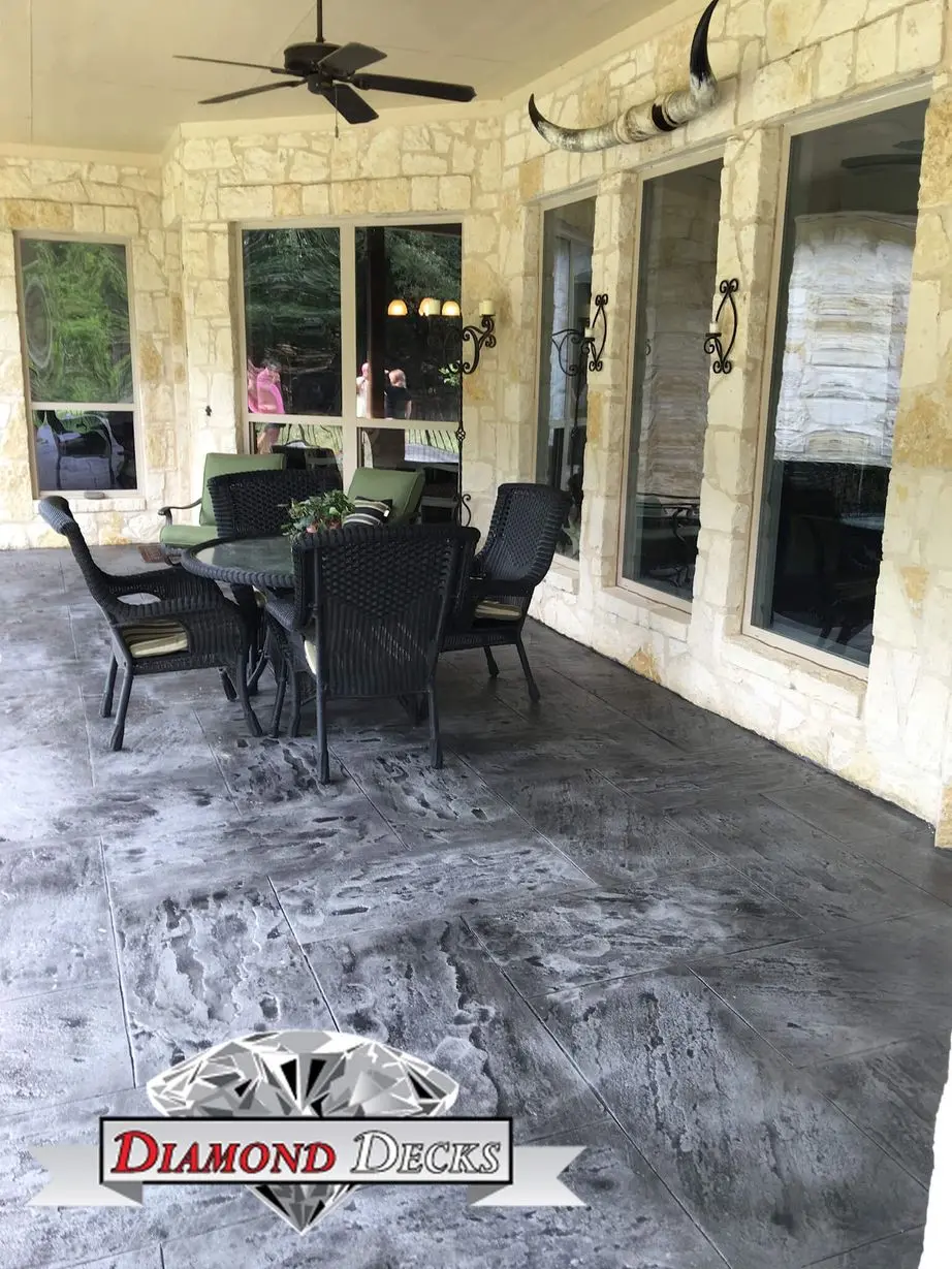 Stamped Concrete Patio
