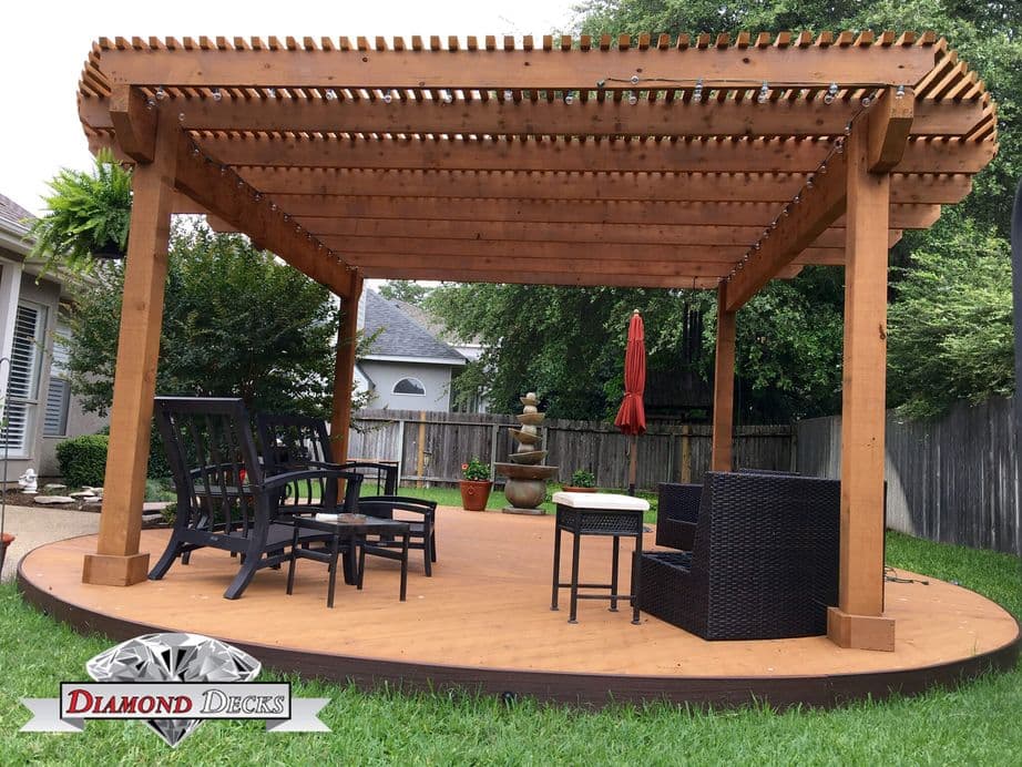 Backyard pavilion