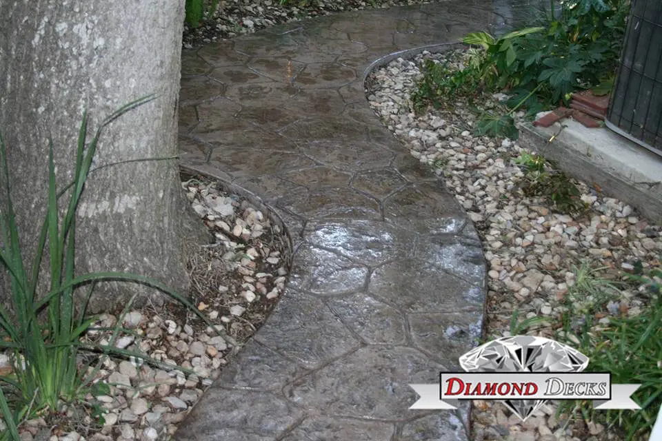 Stamped Concrete Patio