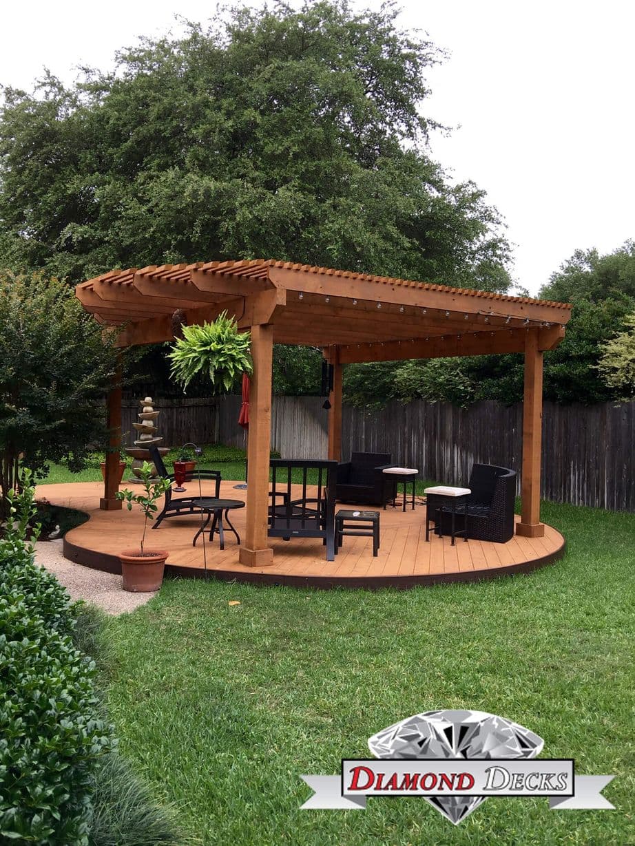 Backyard pavilion