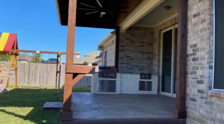 Outdoor patio