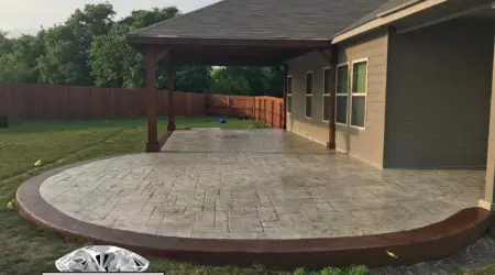 Stamped Concrete Patio