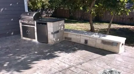 Stamped Concrete Patio