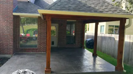 Stamped Concrete Patio