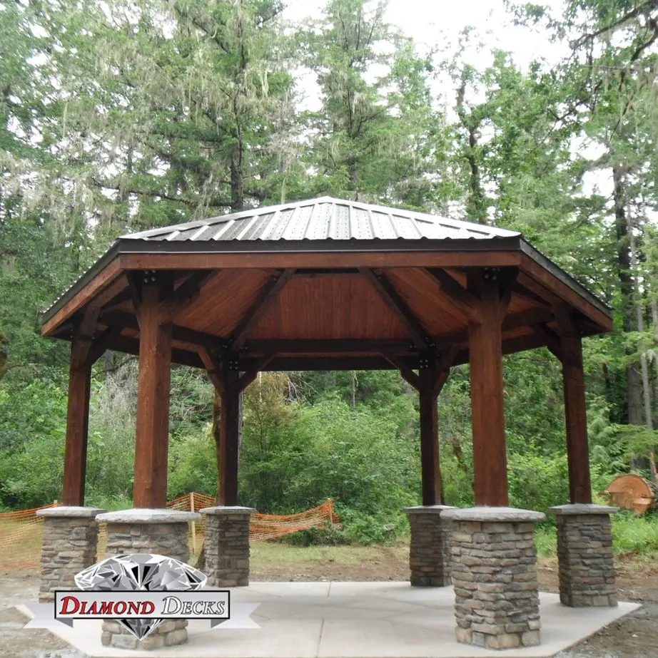 Backyard pavilion