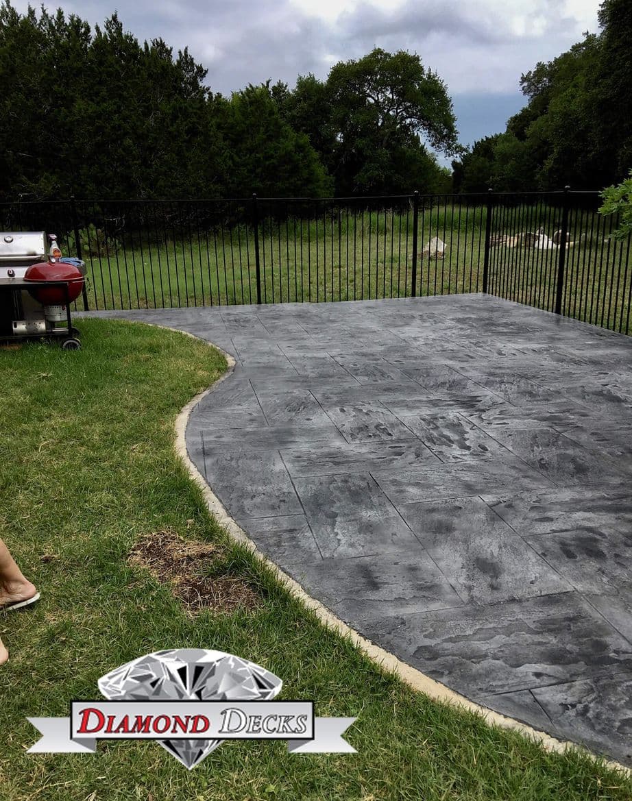 Stamped Concrete Patio