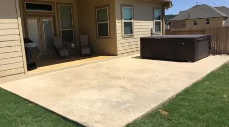 Stamped Concrete Patio