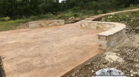 Stamped Concrete Patio