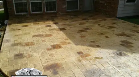 Stamped Concrete Patio