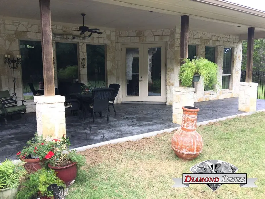 Stamped Concrete Patio