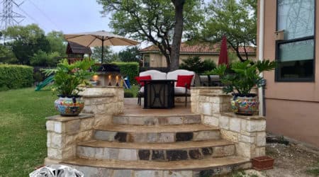 Stamped Concrete Patio