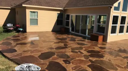 Stamped Concrete Patio