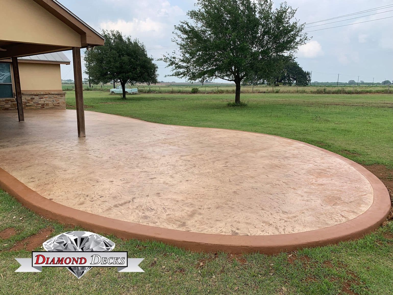 Stamped Concrete Patio