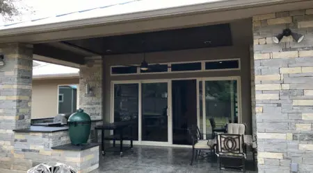 Outdoor patio