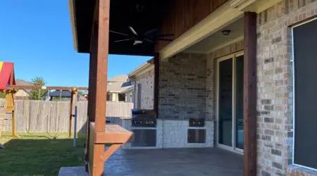 Outdoor patio