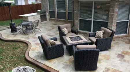 Stamped Concrete Patio