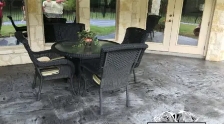 Stamped Concrete Patio