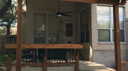 Outdoor patio