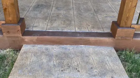 Stamped Concrete Patio