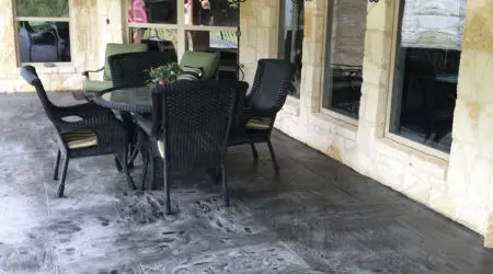 Stamped Concrete Patio