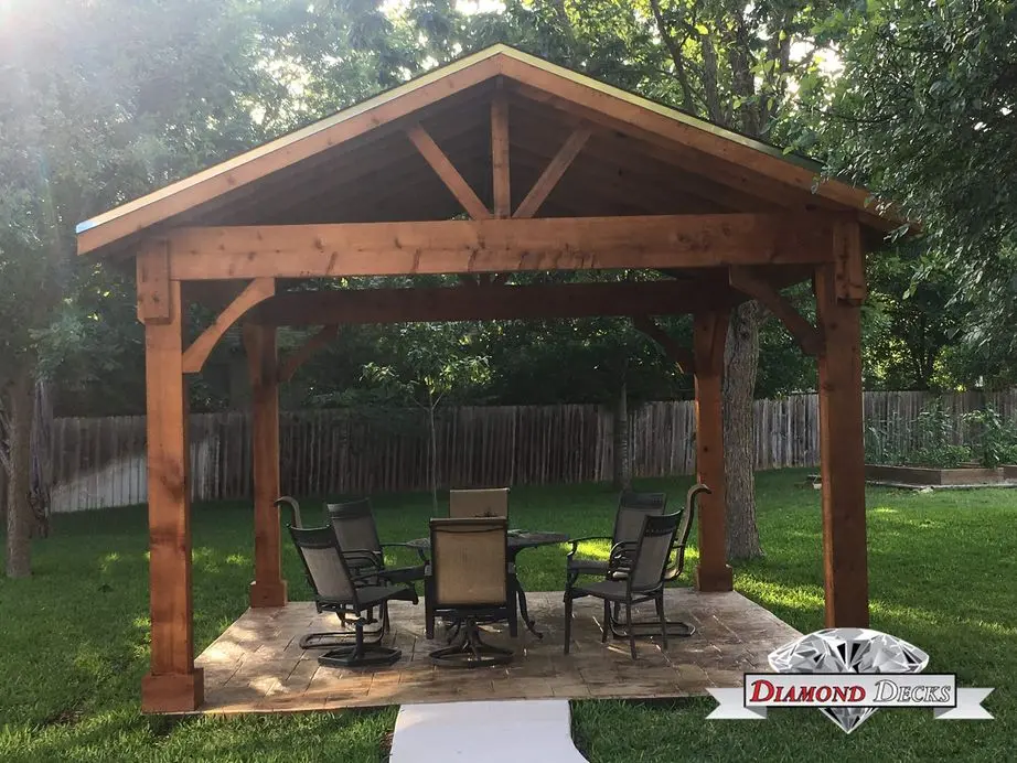 Backyard pavilion