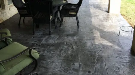 Stamped Concrete Patio