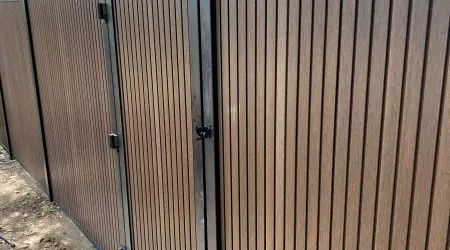 Composite privacy fence installed by Diamond Decks in San Antonio, TX (project photo 3)