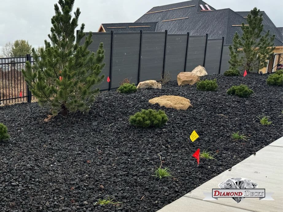 Composite privacy fence installation by Diamond Decks in San Antonio, TX (project photo 5)
