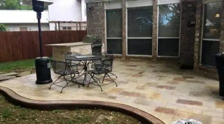 Stamped Concrete Patio