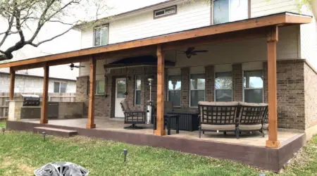 Outdoor patio