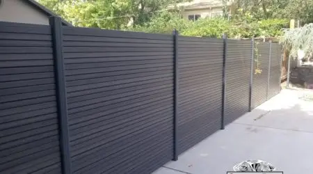 Composite privacy fence installation by Diamond Decks in San Antonio, TX (project photo 20)