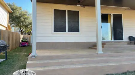 Outdoor patio