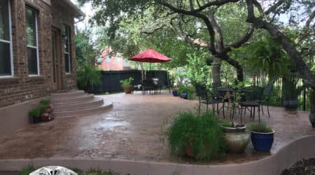 Outdoor patio