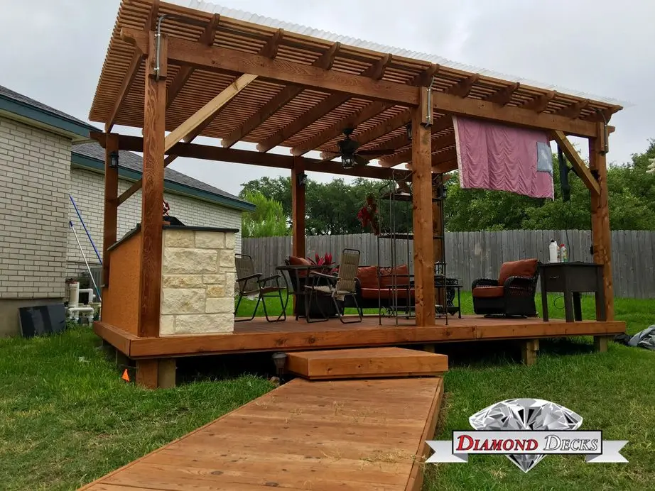 Backyard pavilion