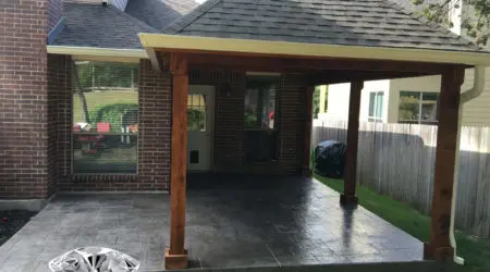 Stamped Concrete Patio
