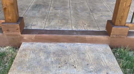 Stamped Concrete Patio