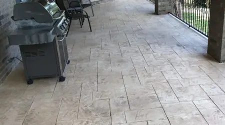 Stamped Concrete Patio