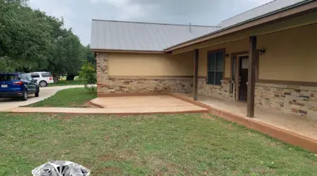 Outdoor patio