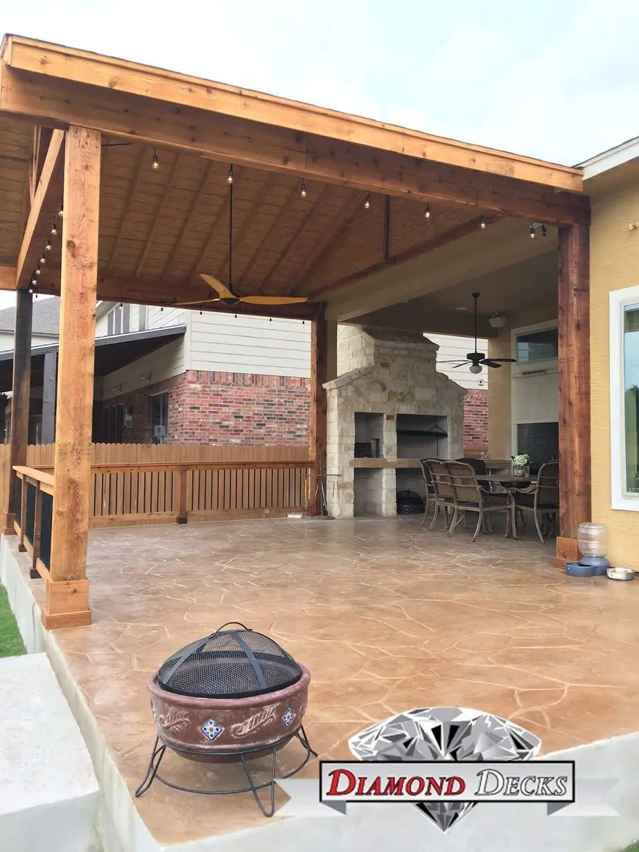 Stamped Concrete Patio