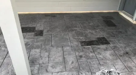 Stamped Concrete Patio